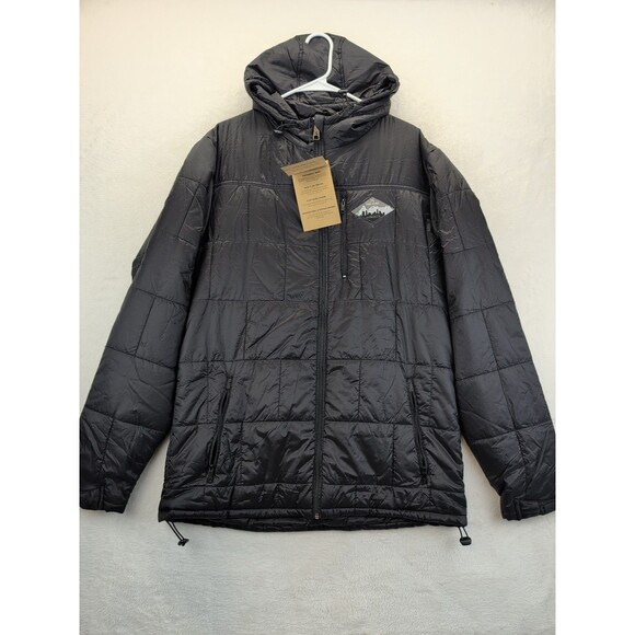 COALATREE Camper Hooded Comformax Nylon Puffer Jacket MTN2CTY Black Mens XXL NWT - Picture 5 of 12